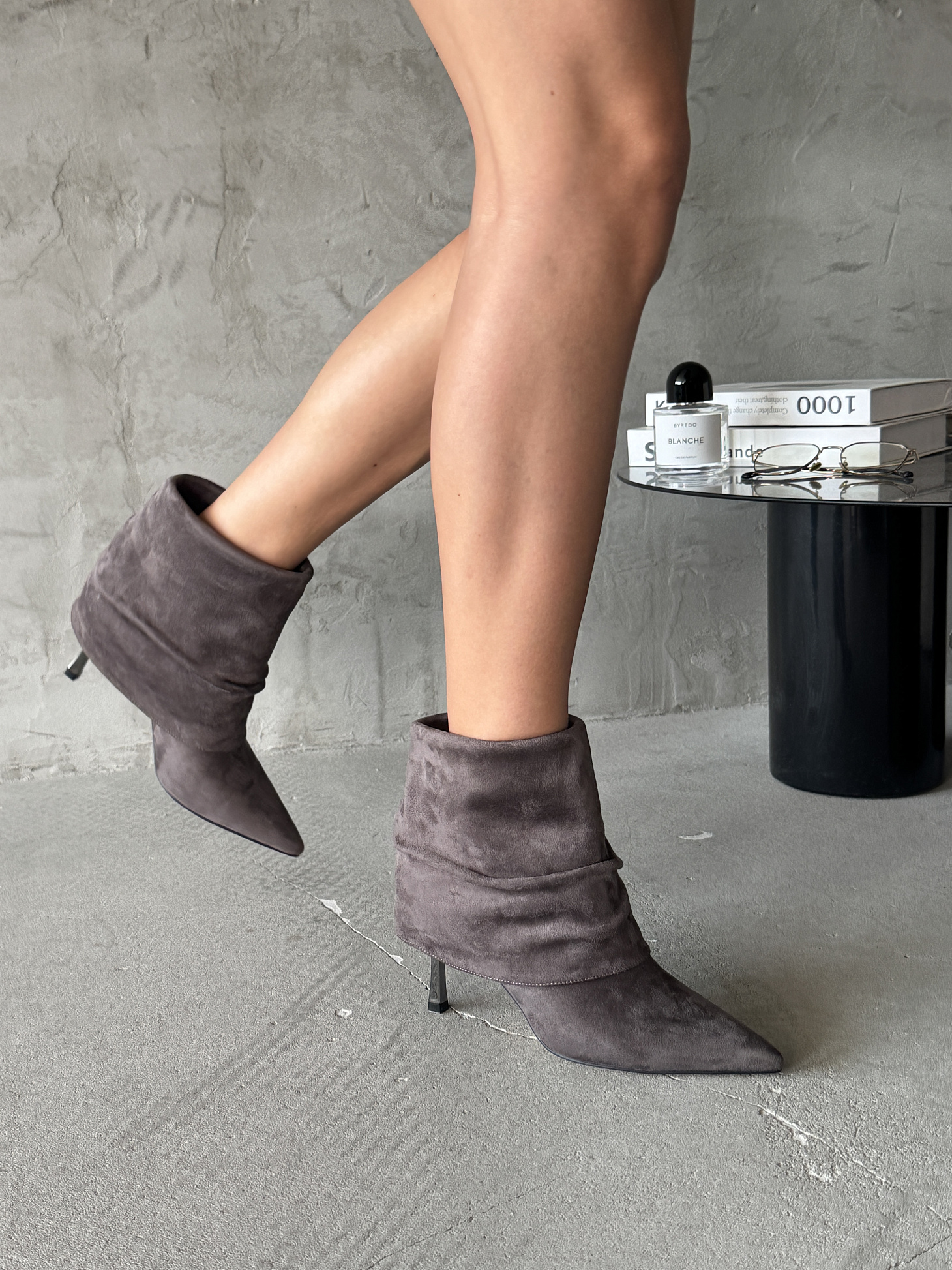 Ботильоны женские текстиль