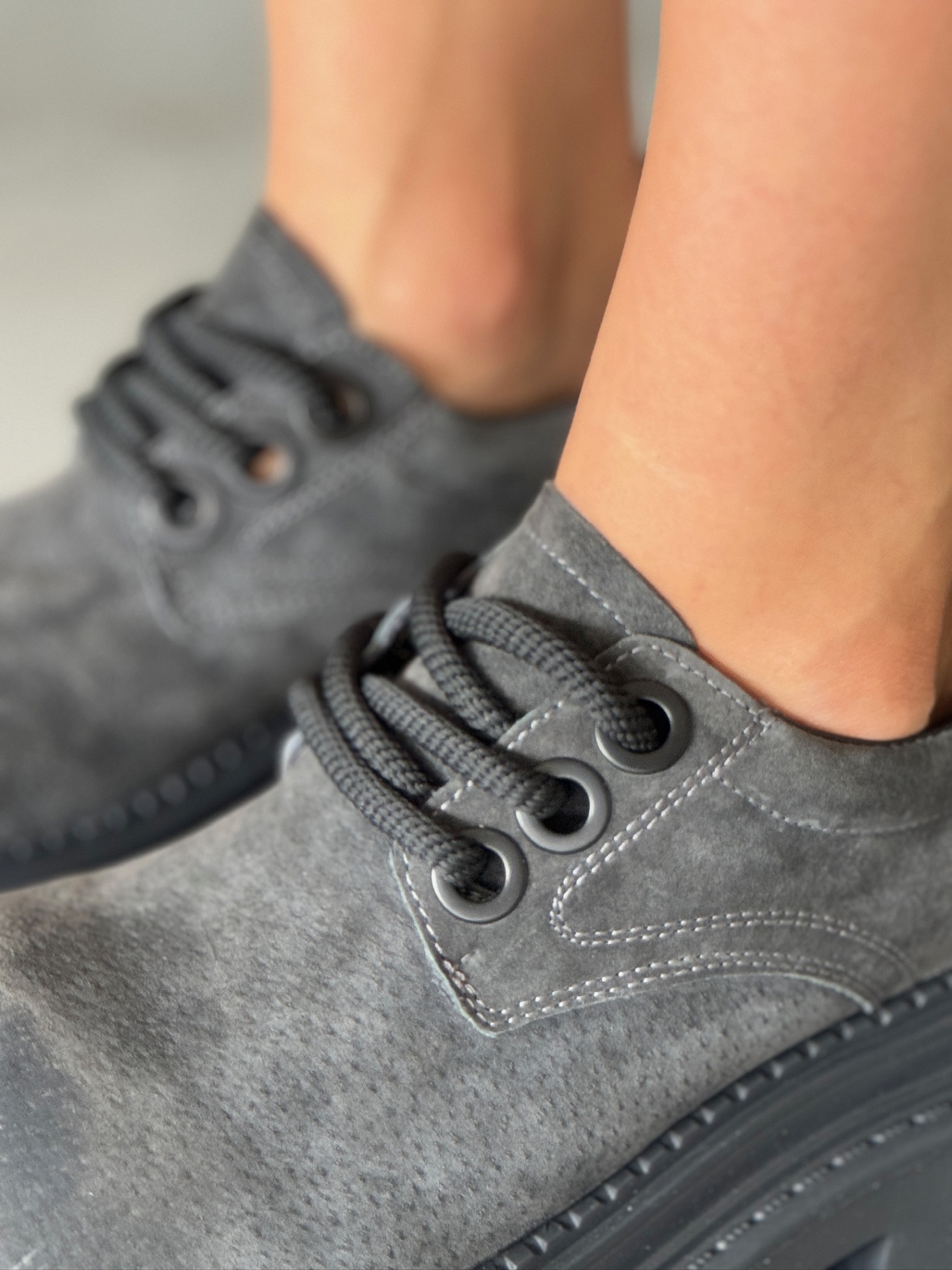 Ботинки женские натуральная замша