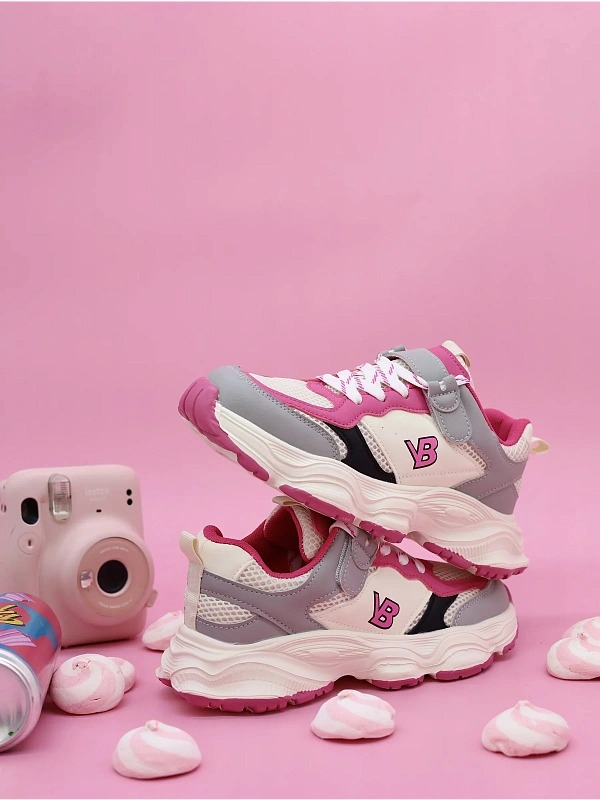 Детские кроссовки спортивные на высокой платформе