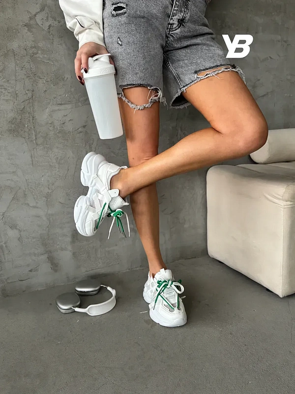 Кроссовки женские экокожа