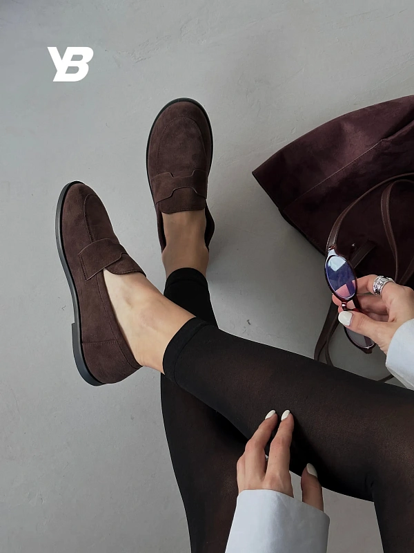 Лоферы на тонкой подошве