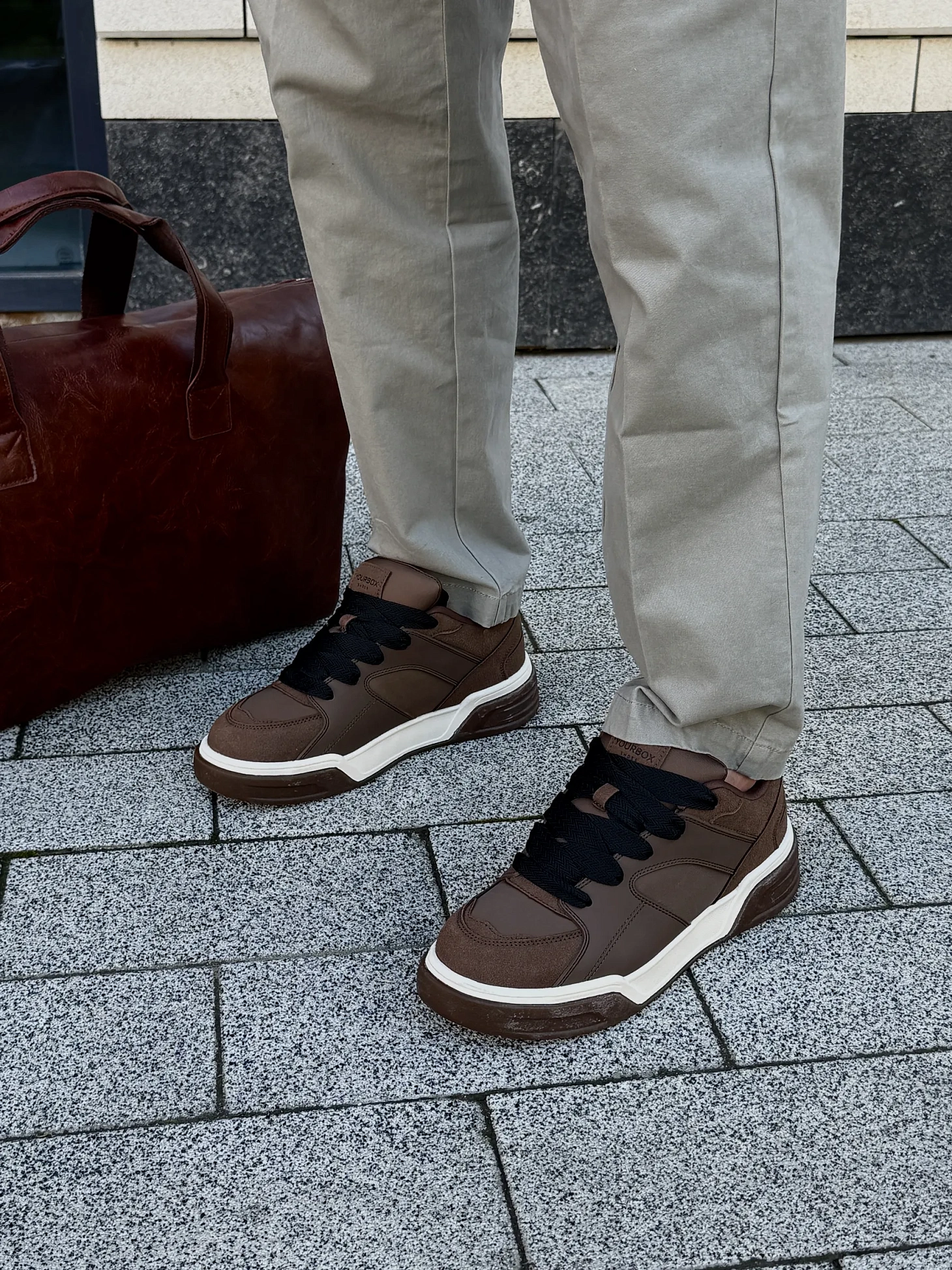 Демисезонные кроссовки мужские высокие кеды