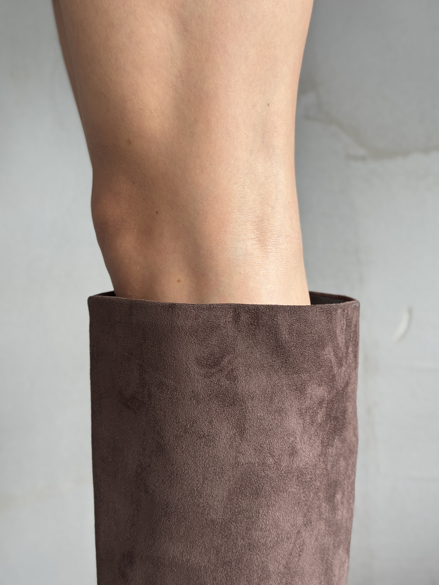 Сапоги женские экозамша