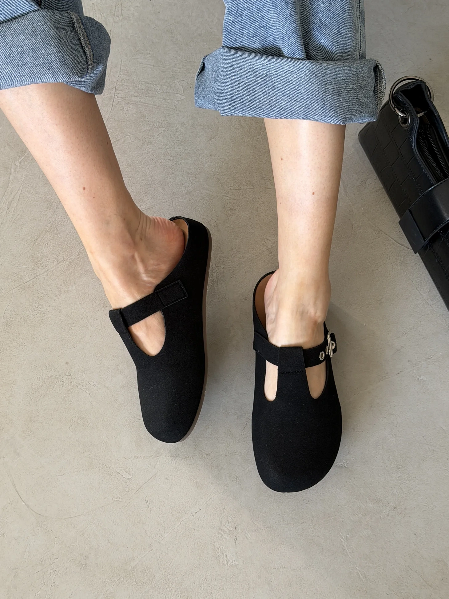 Летние сабо женские с закрытым носом