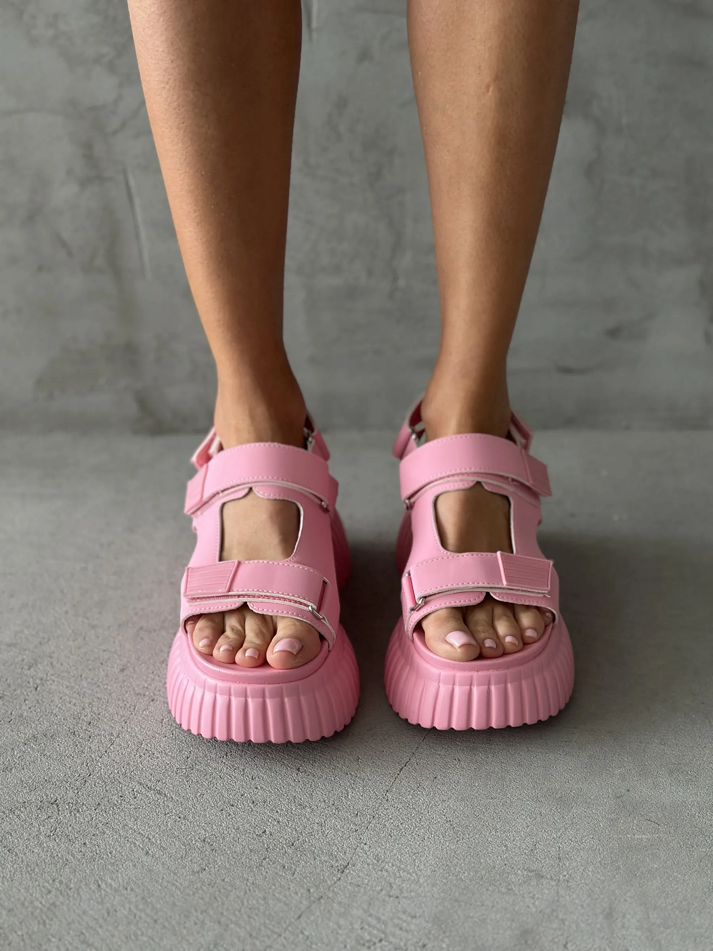 Босоножки женские экокожа