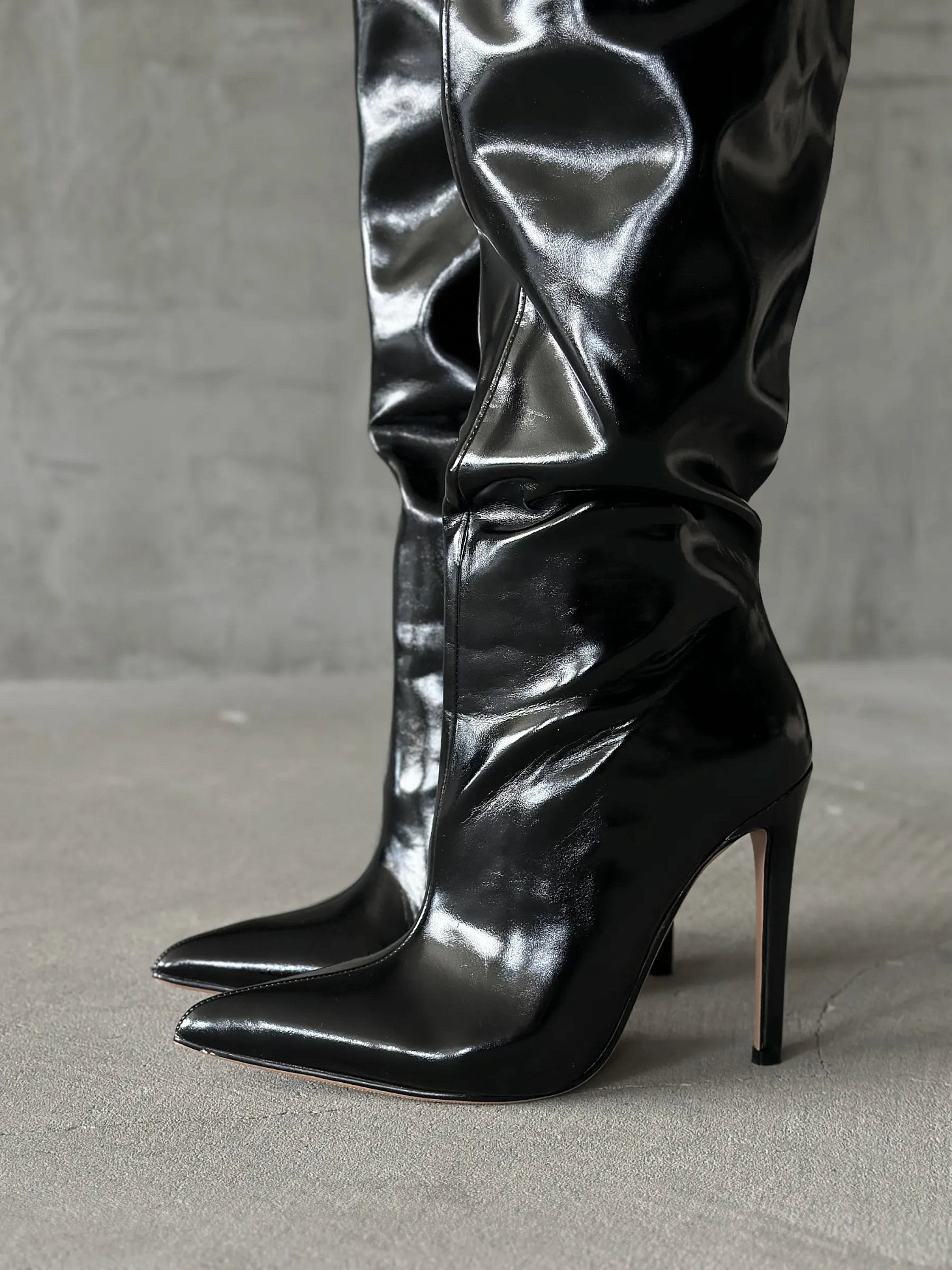 Ботфорты женские экокожа