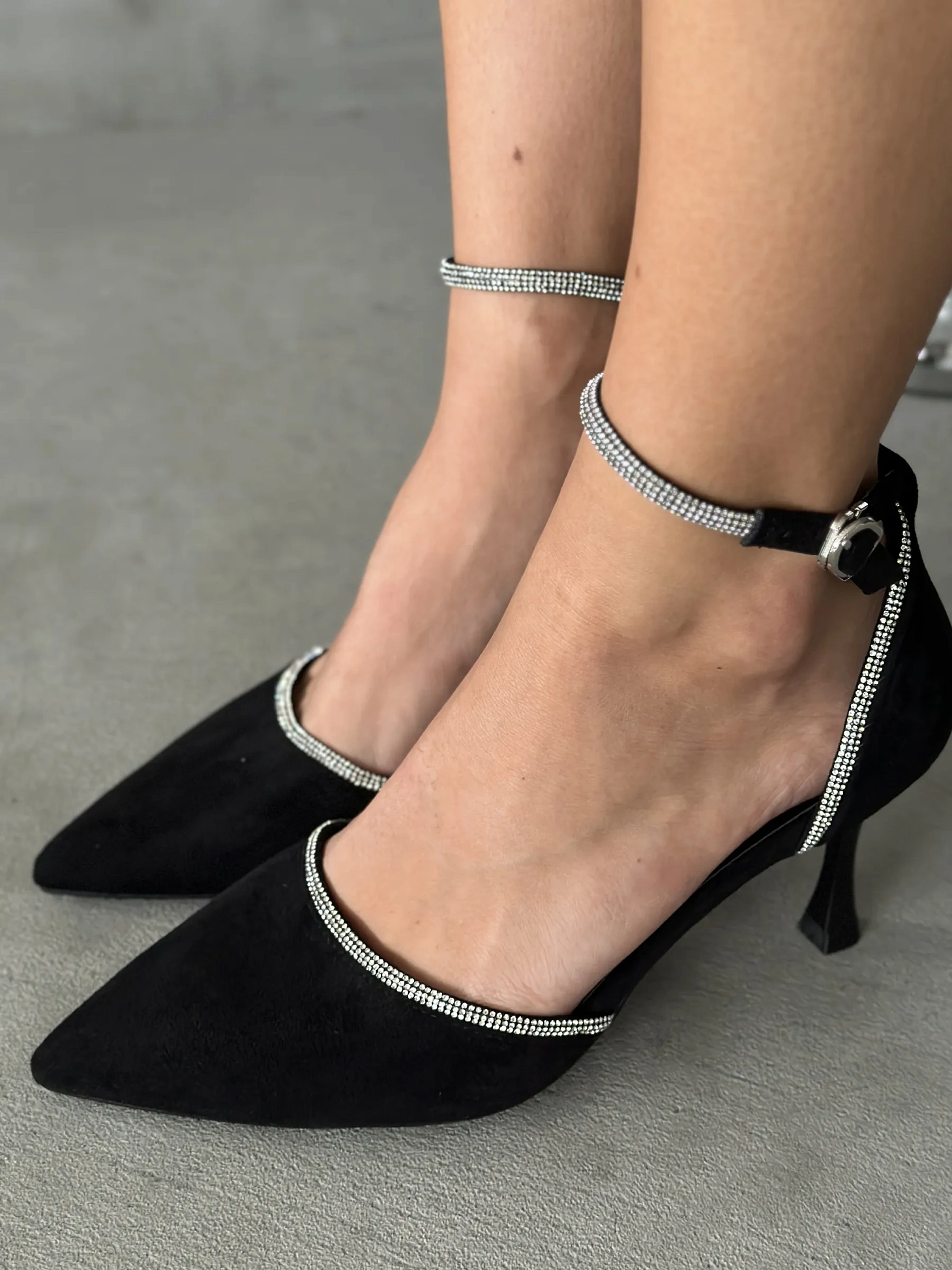 Туфли женские экозамша