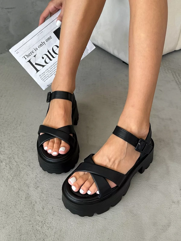 Босоножки женские экокожа