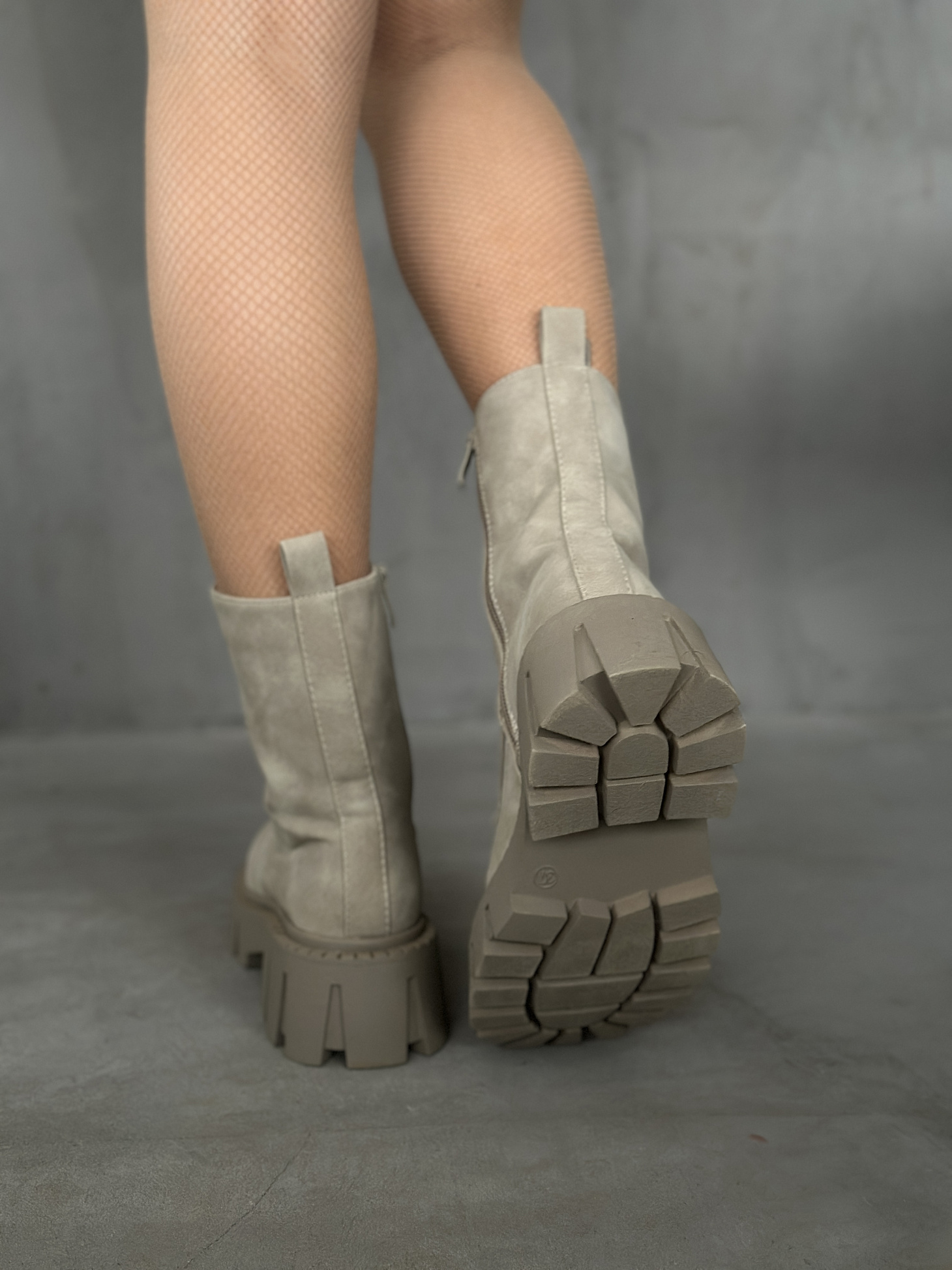 Ботинки женские экокожа