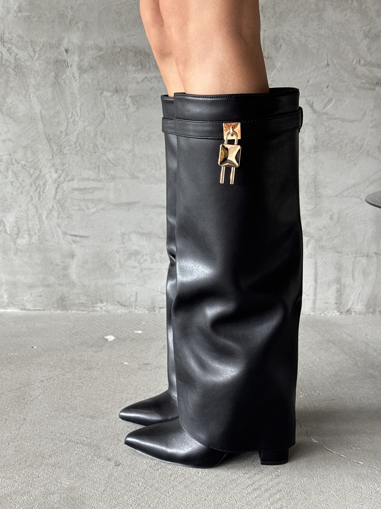 Сапоги женские экокожа