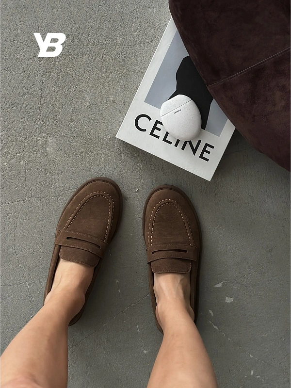 Лоферы на тонкой подошве