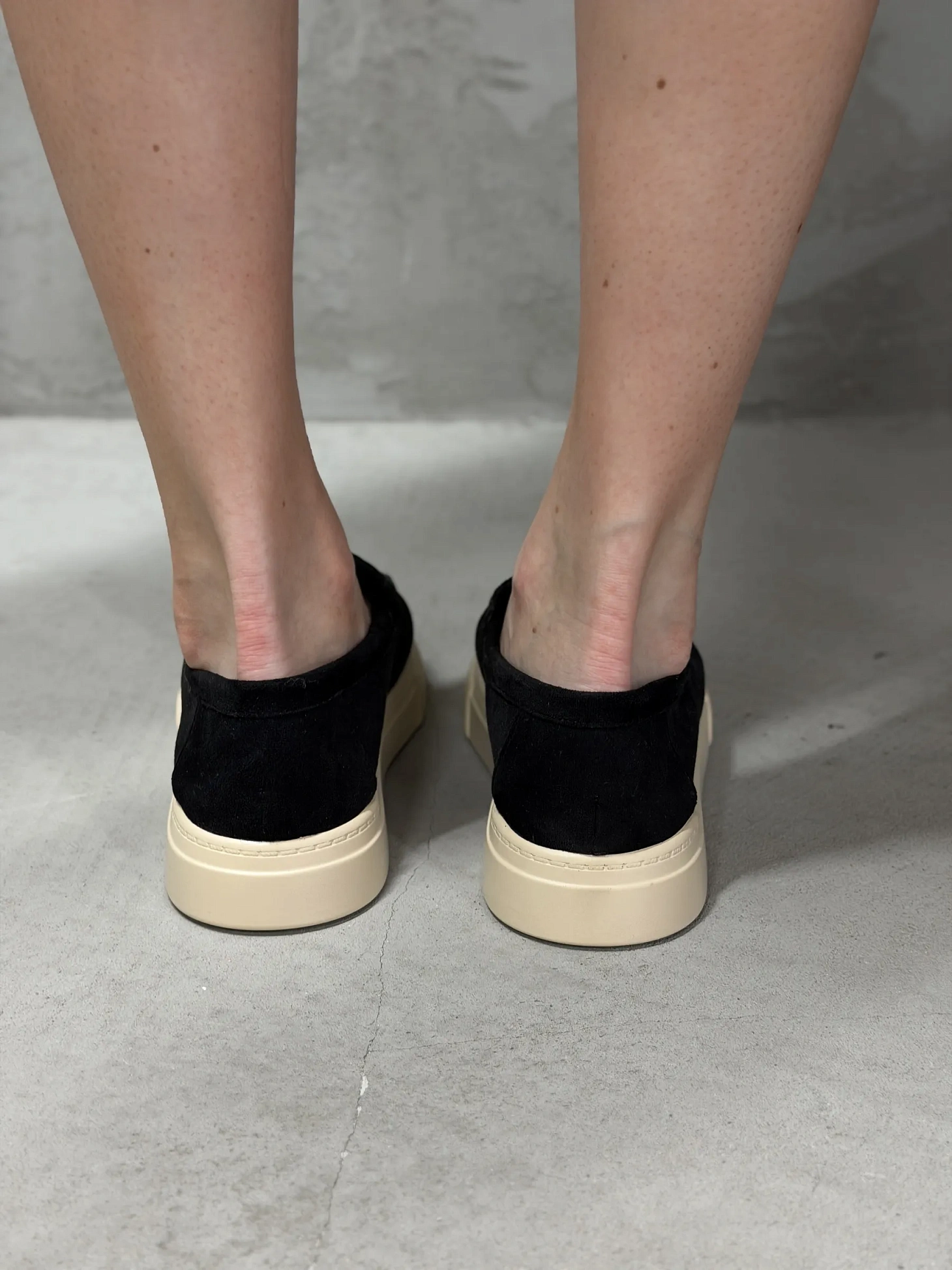 Лоферы на платформе высокой подошве