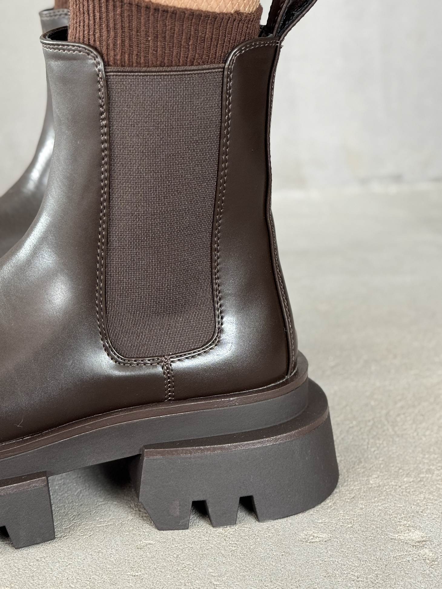 Ботинки женские экокожа