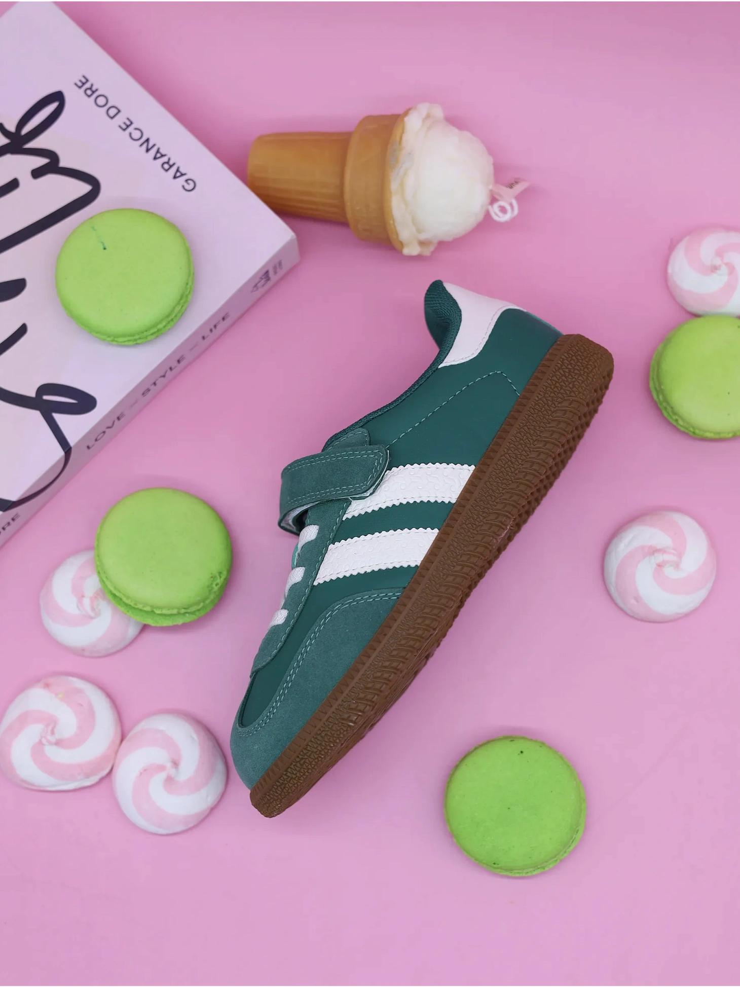 Демисезонные кроссовки детские на платформе