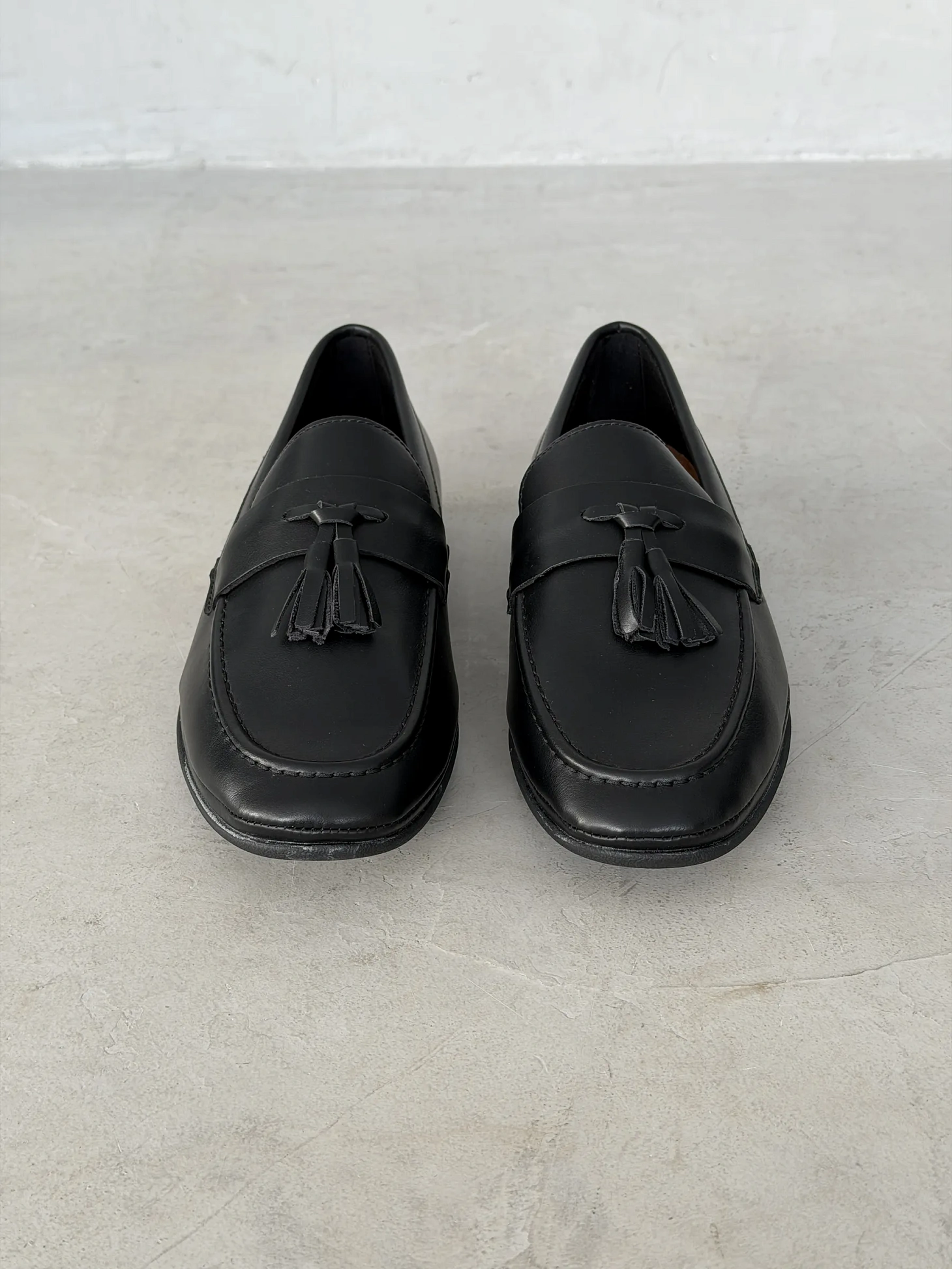 Кожаные лоферы мужские классические