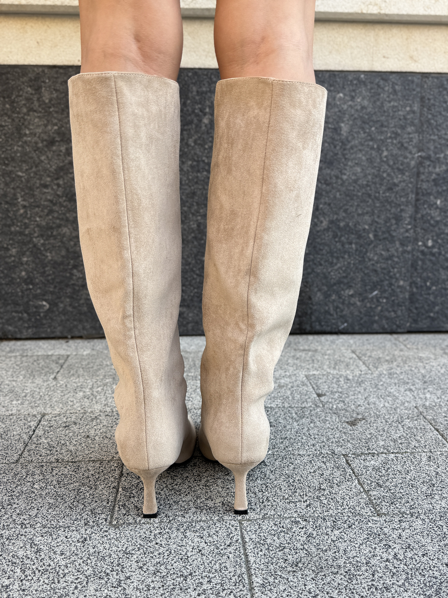 Сапоги женские текстиль