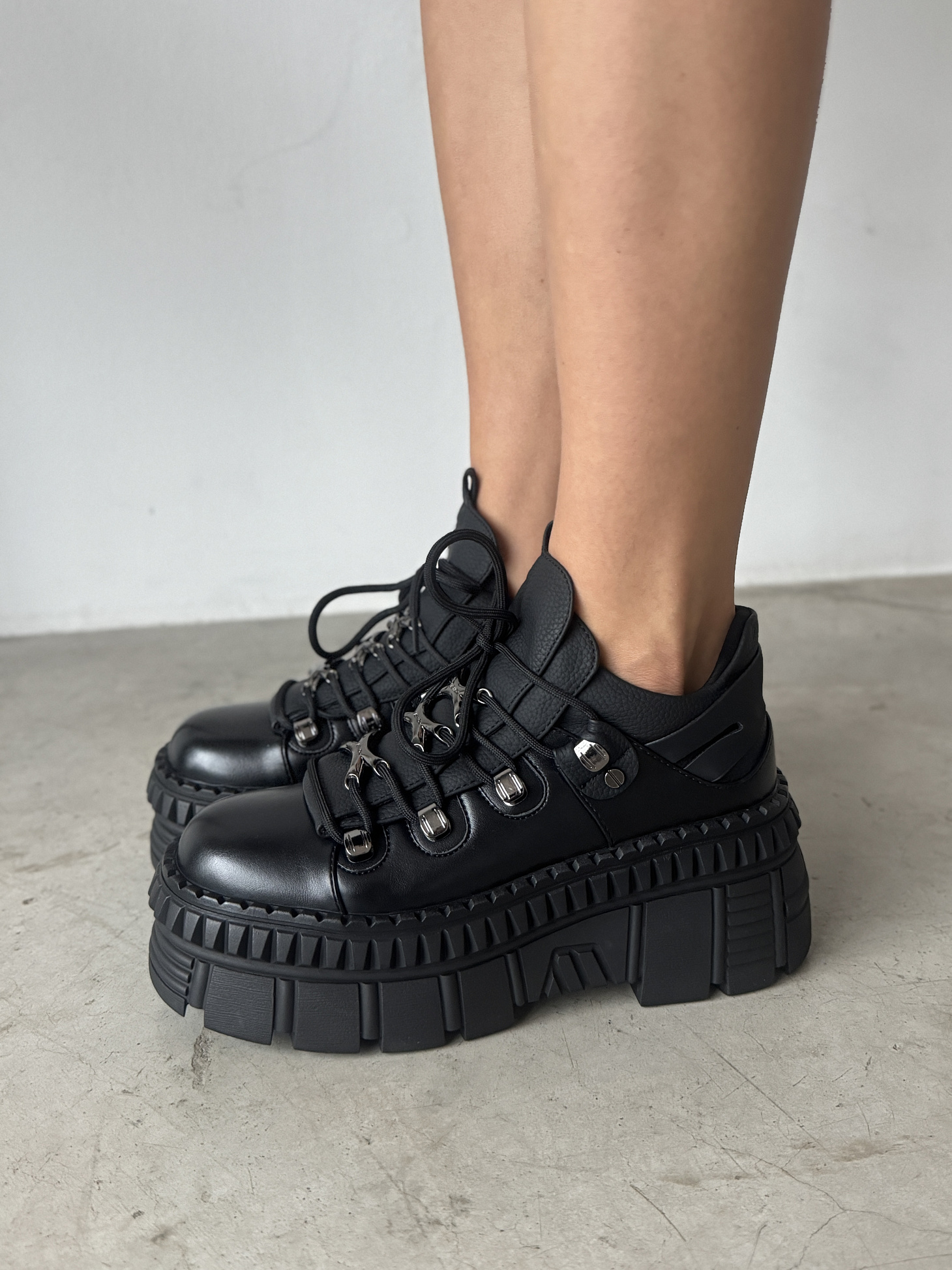 Ботинки женские экокожа