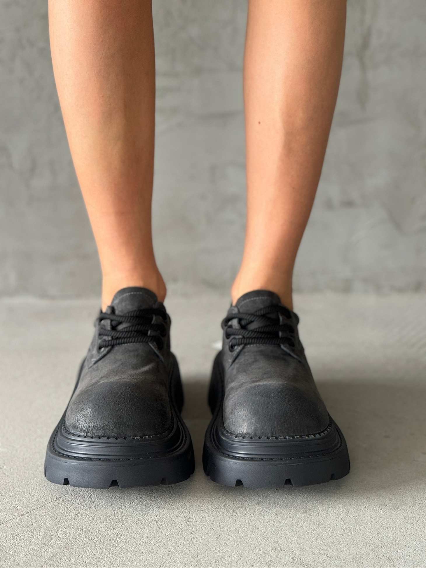 Ботинки женские натуральная замша