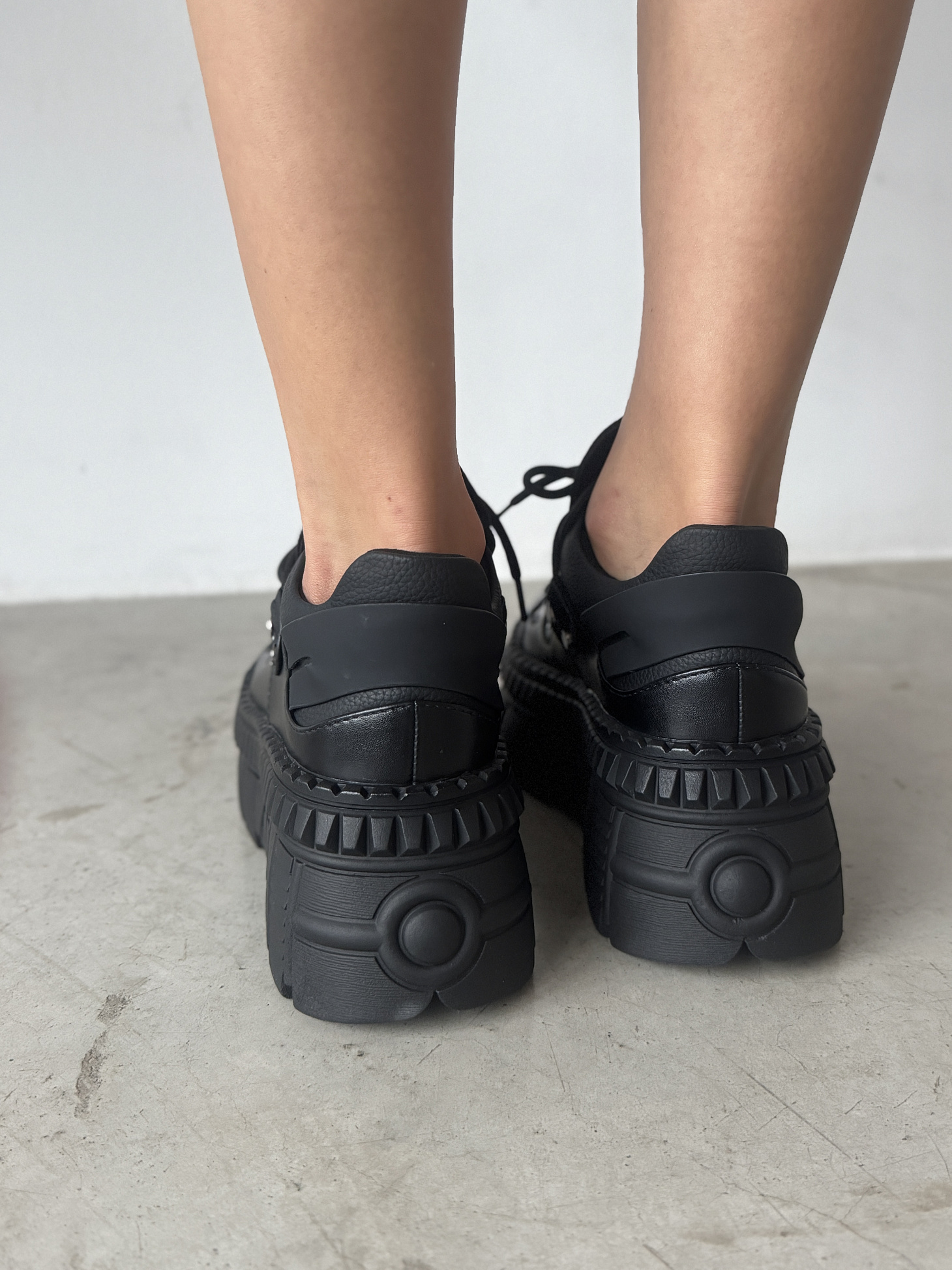 Ботинки женские экокожа