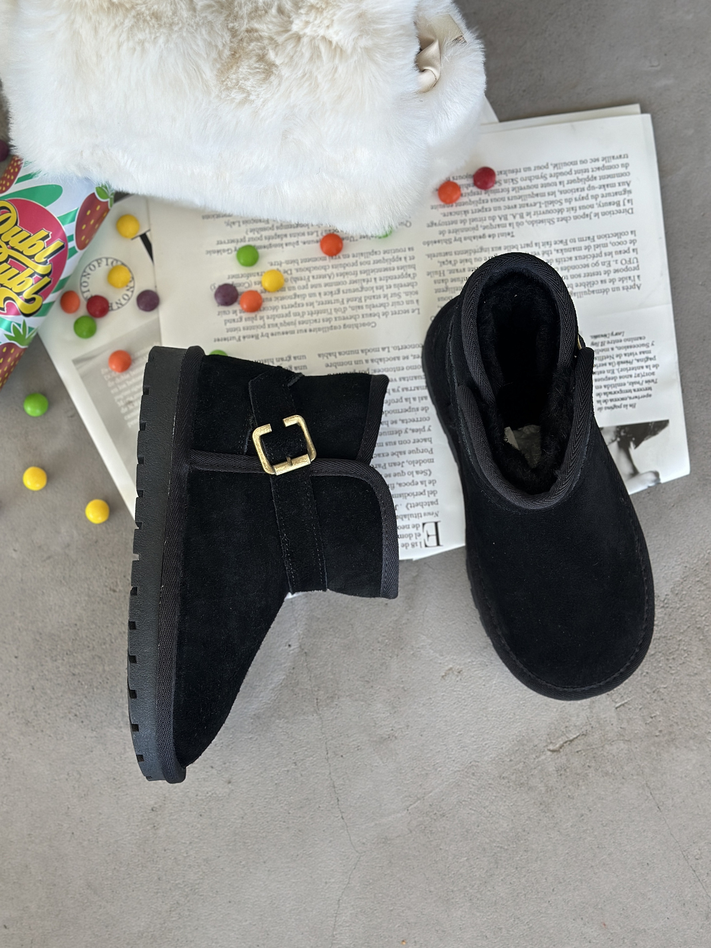 Угги детские натуральная замша шерсть