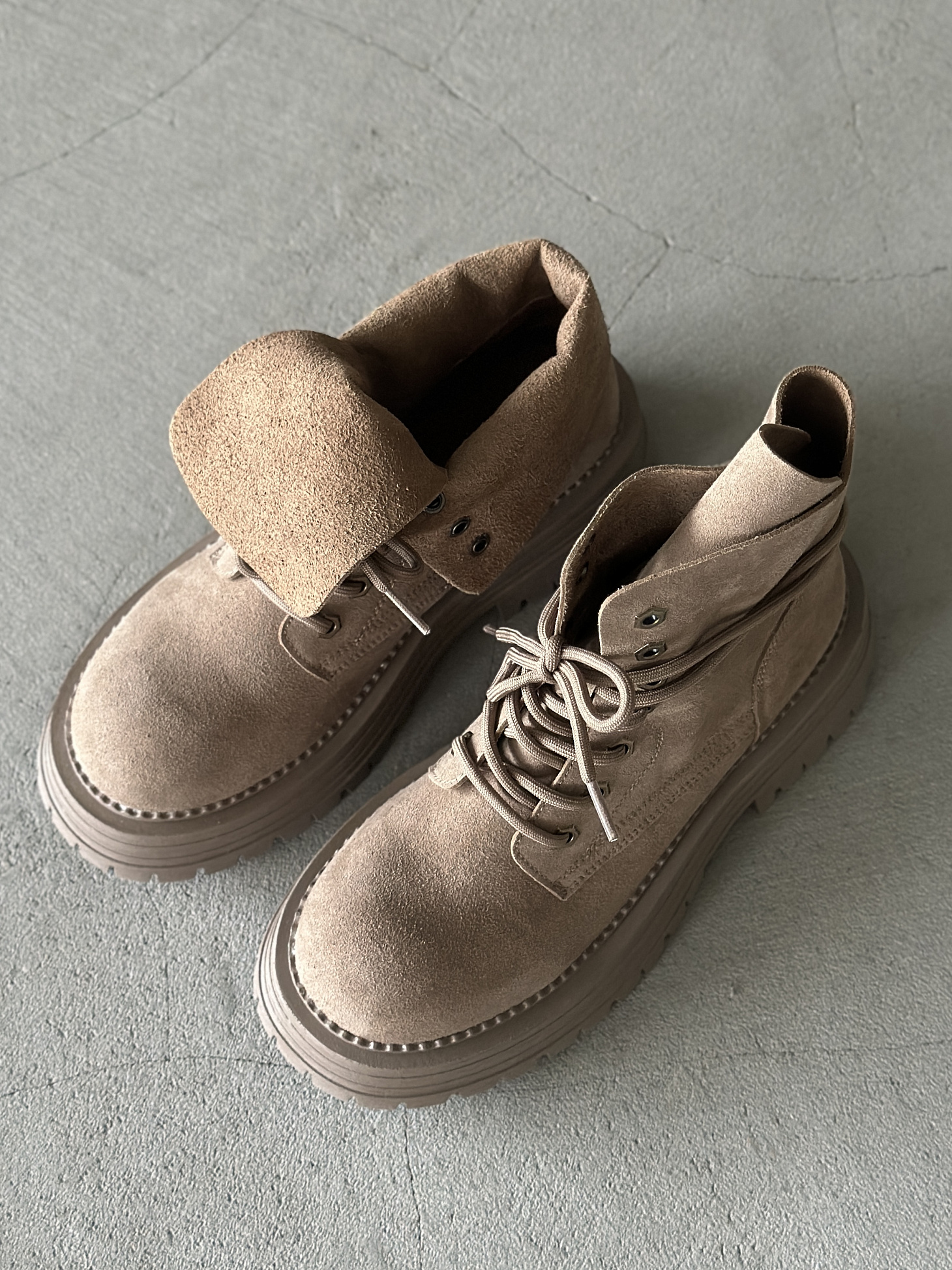 Ботинки женские натуральная замша