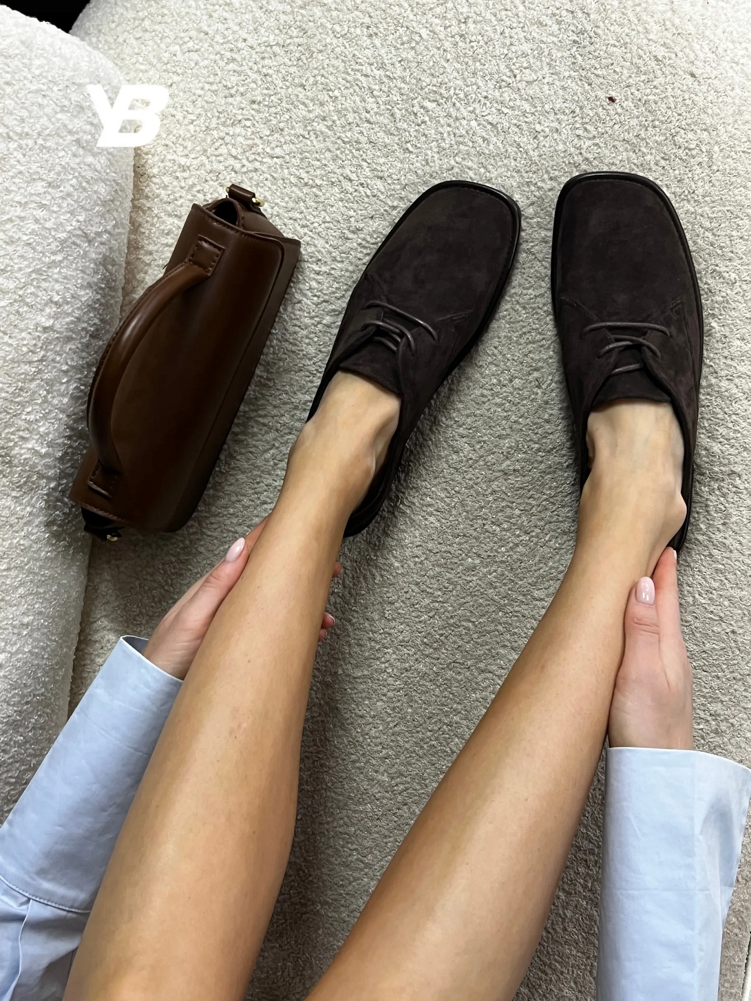 Лоферы на тонкой подошве