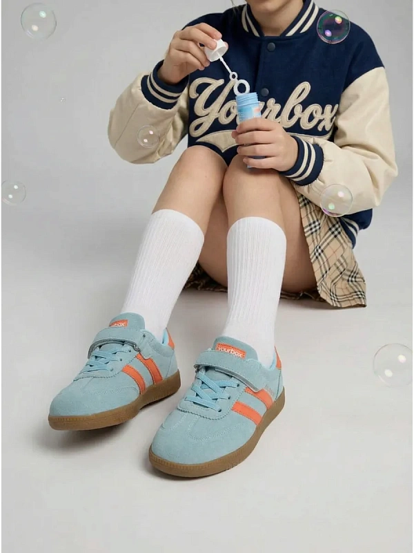 Демисезонные кроссовки детские на платформе