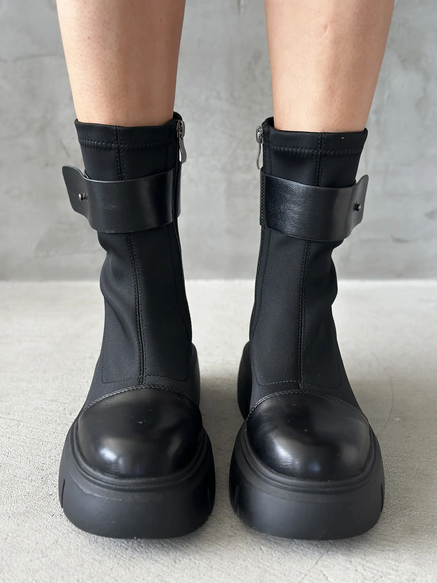 Ботинки женские текстиль