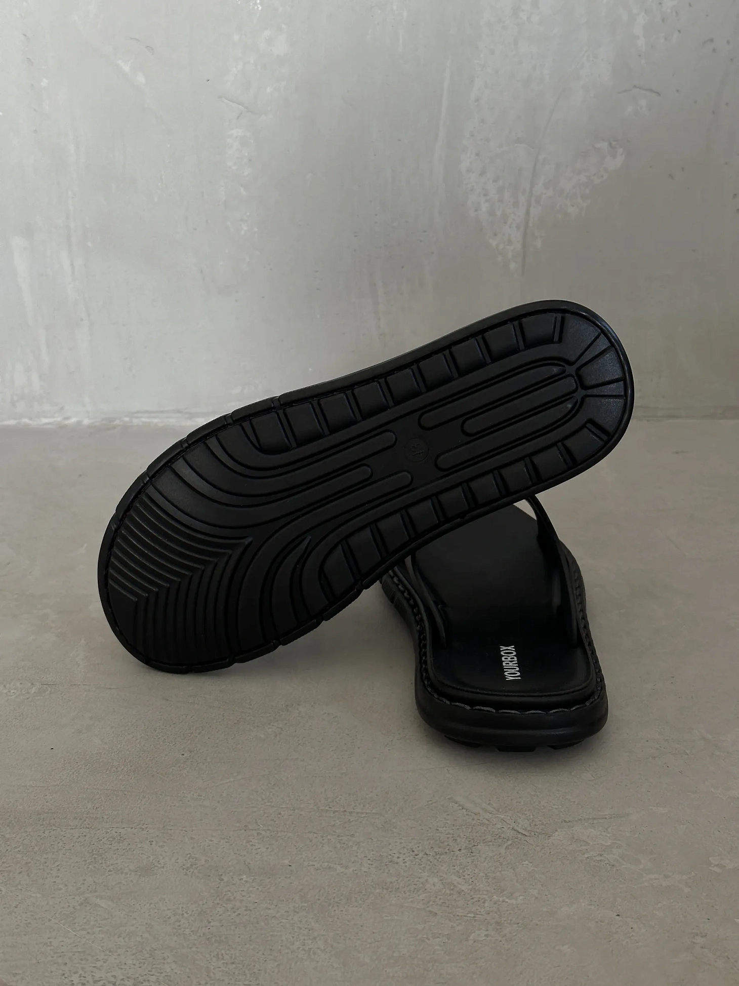 Летние шлепанцы мужские пантолеты на платформе