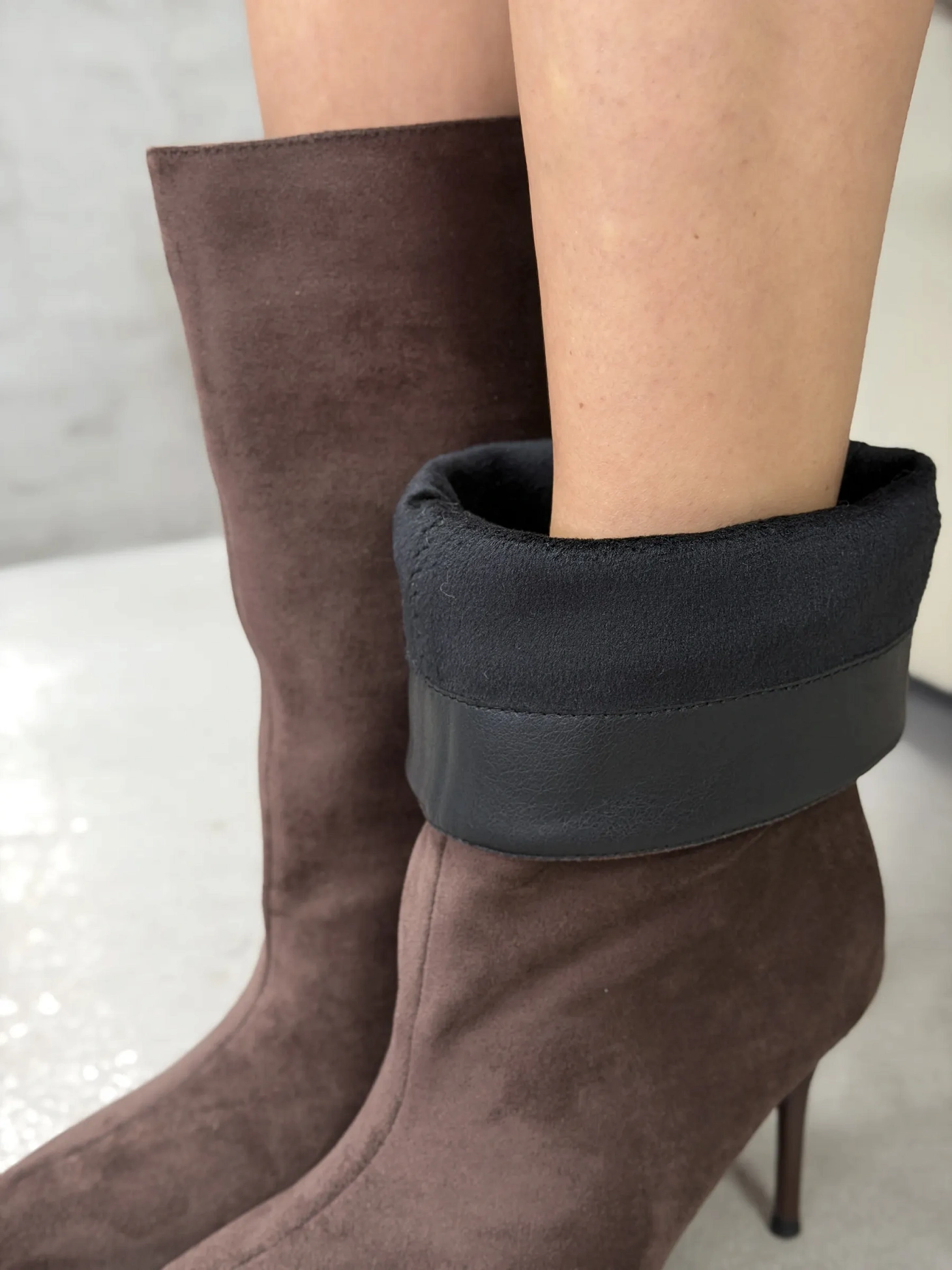 Сапоги женские текстиль