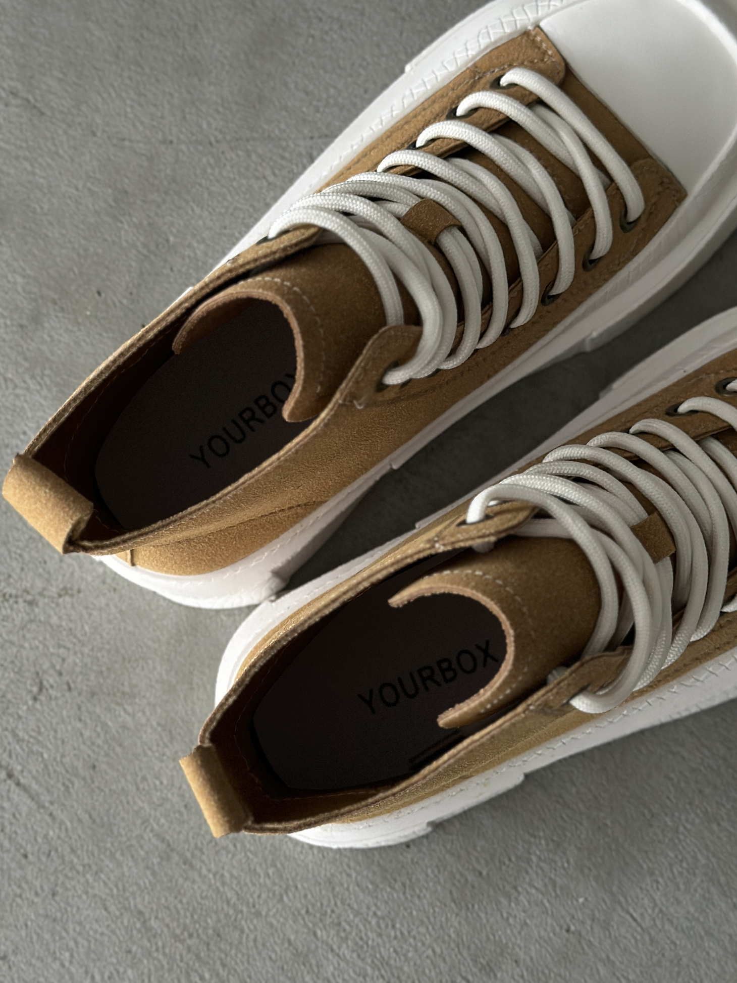 Кеды женские экозамша