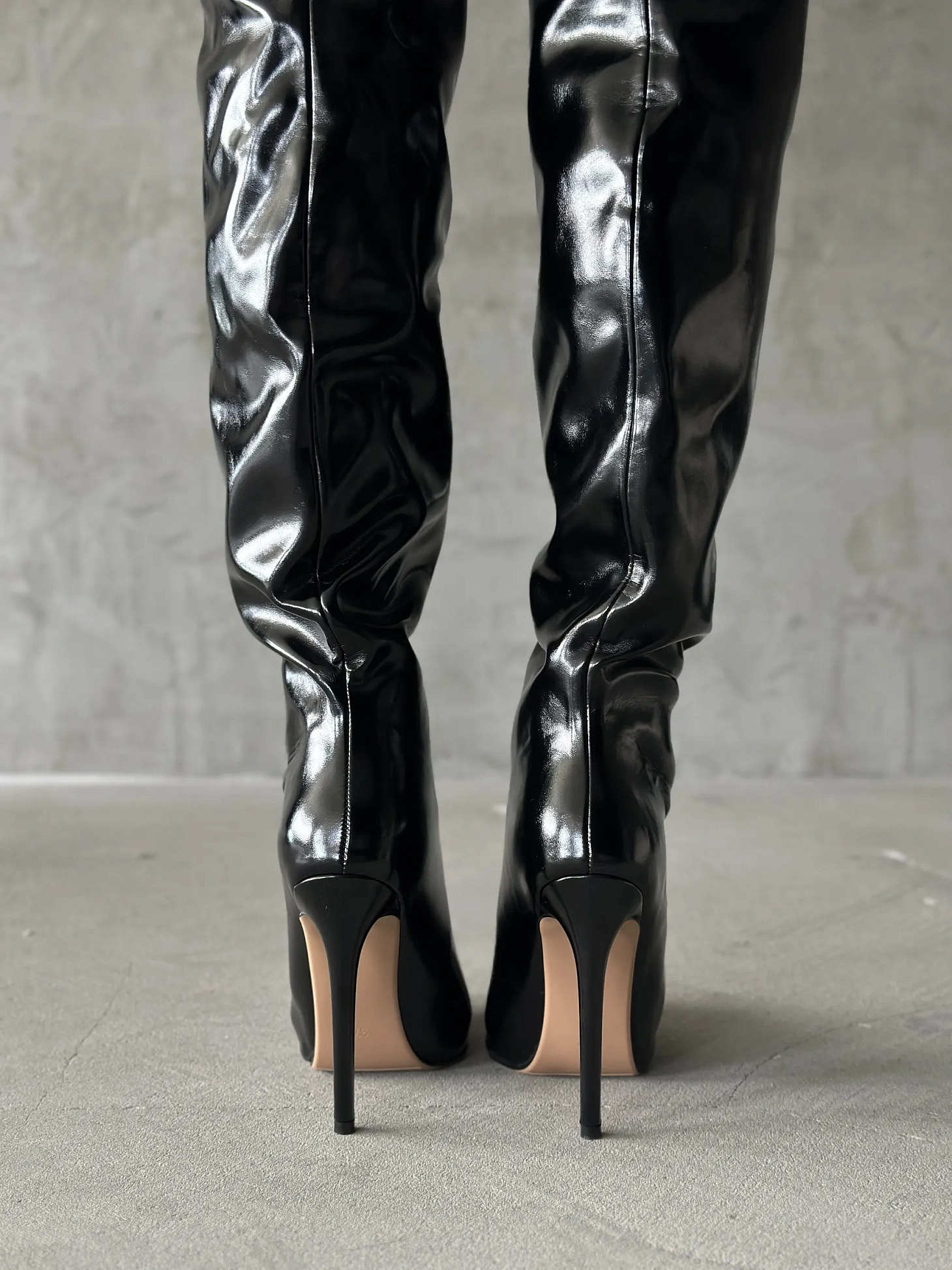 Ботфорты женские экокожа