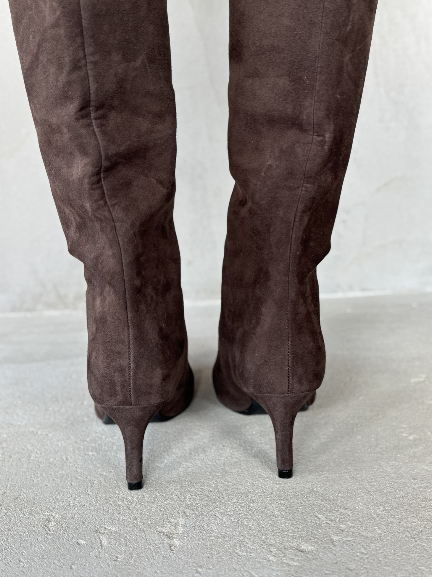 Сапоги женские натуральная замша