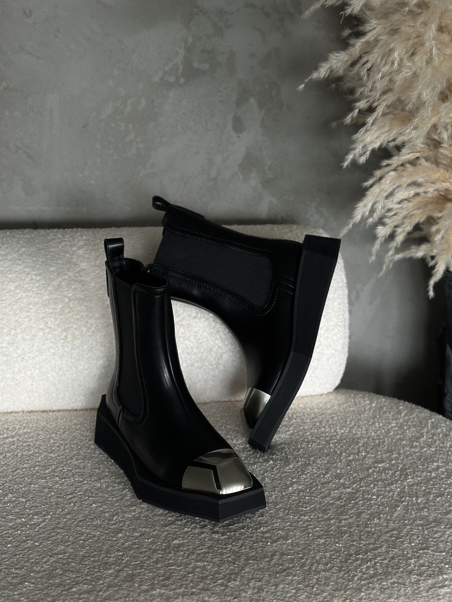 Ботинки женские экокожа