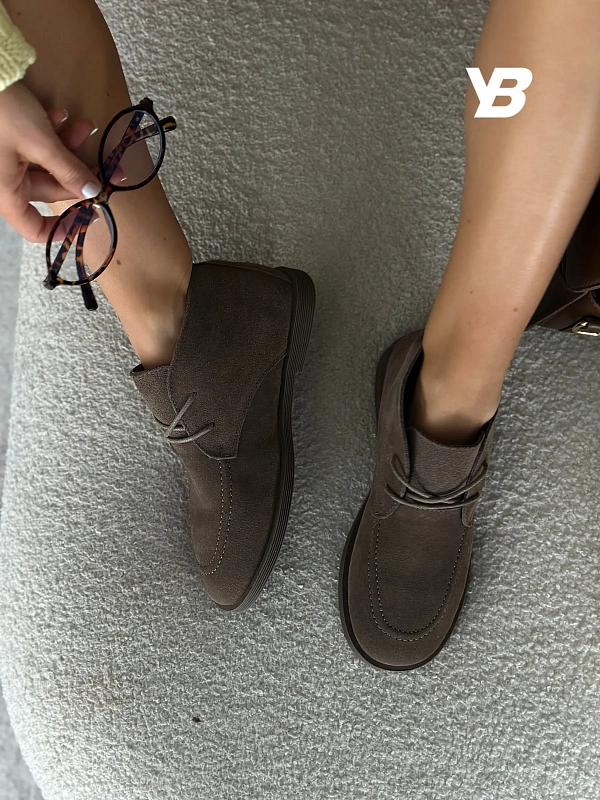 Ботинки женские натуральная замша