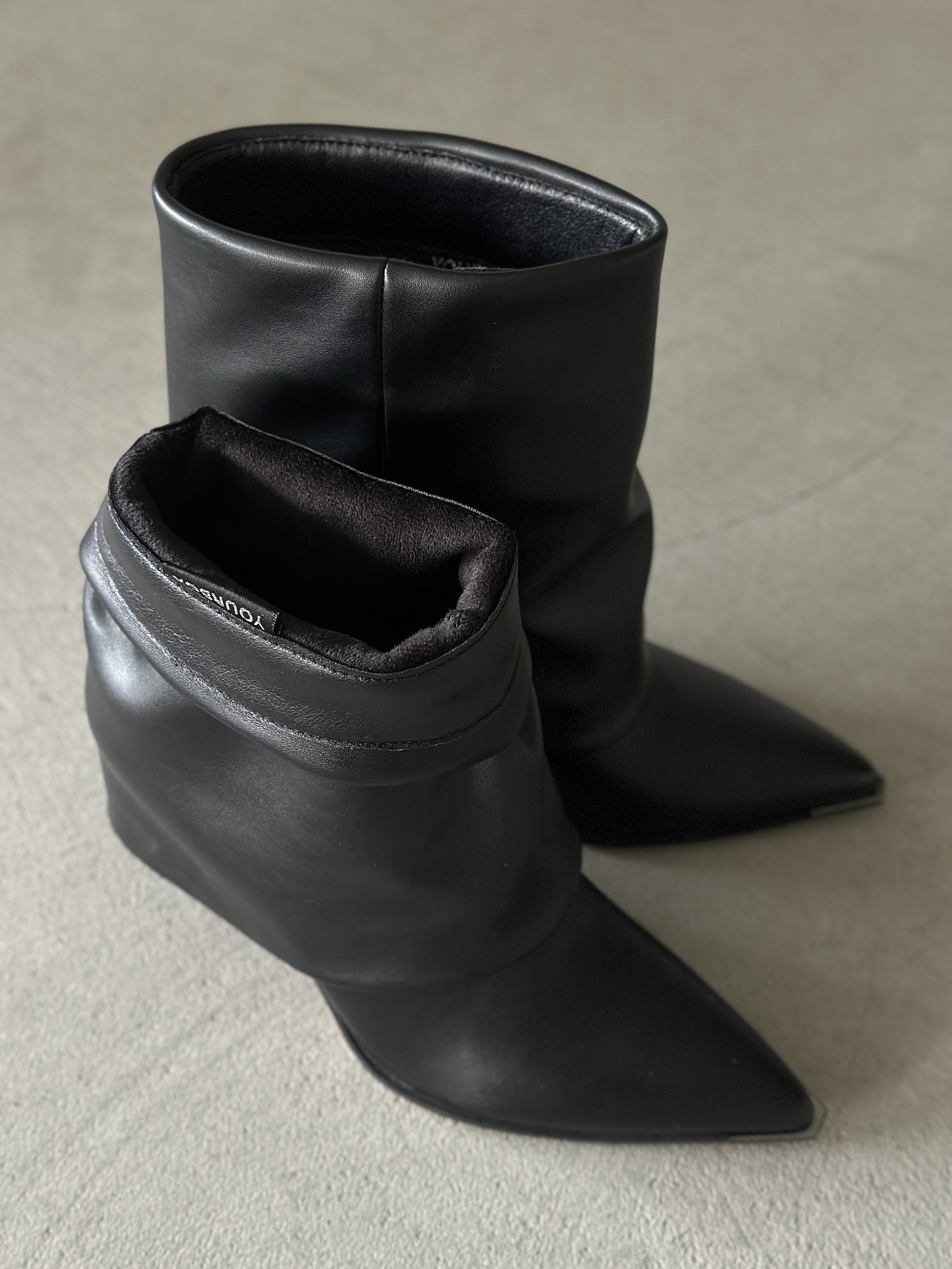 Ботильоны женские экокожа