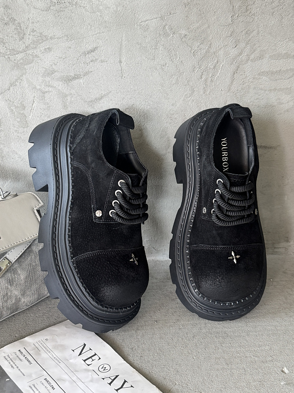 Ботинки женские натуральная замша