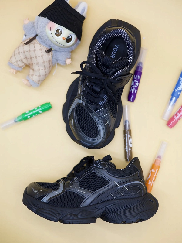 Демисезонные кроссовки детские на платформе