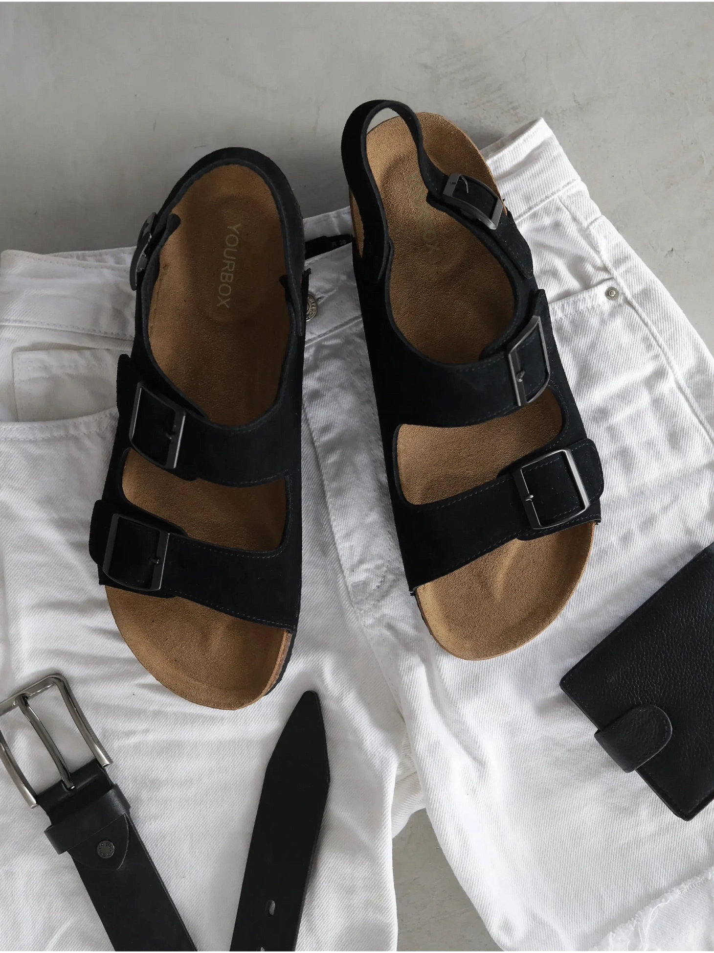 Летние шлепанцы мужские биркенштоки на платформе