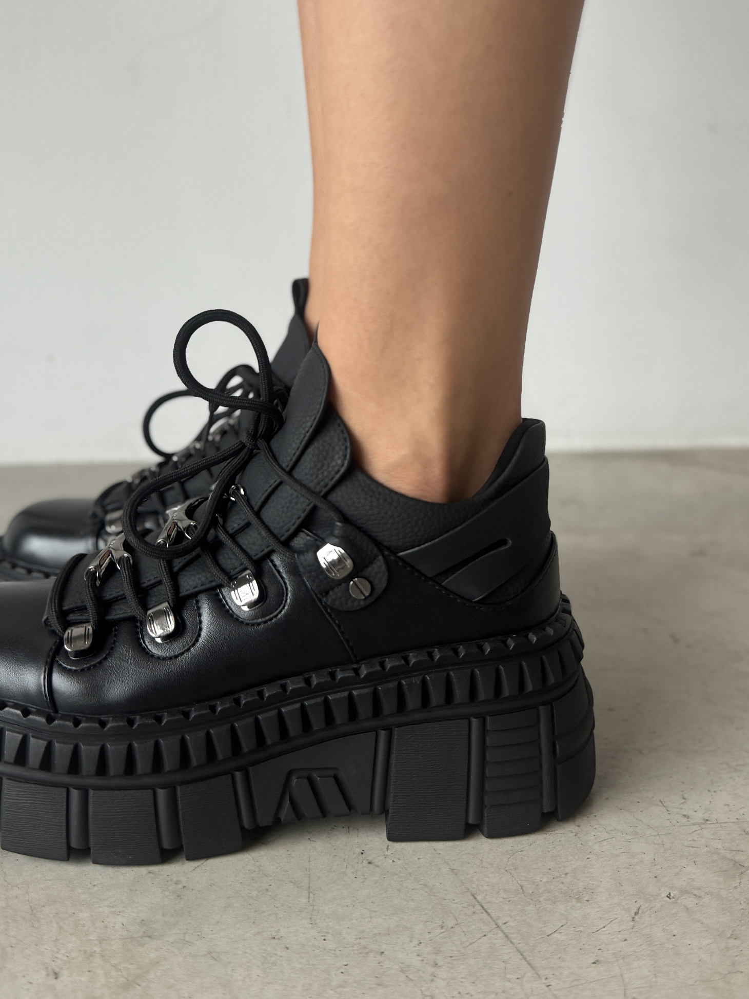 Ботинки женские экокожа