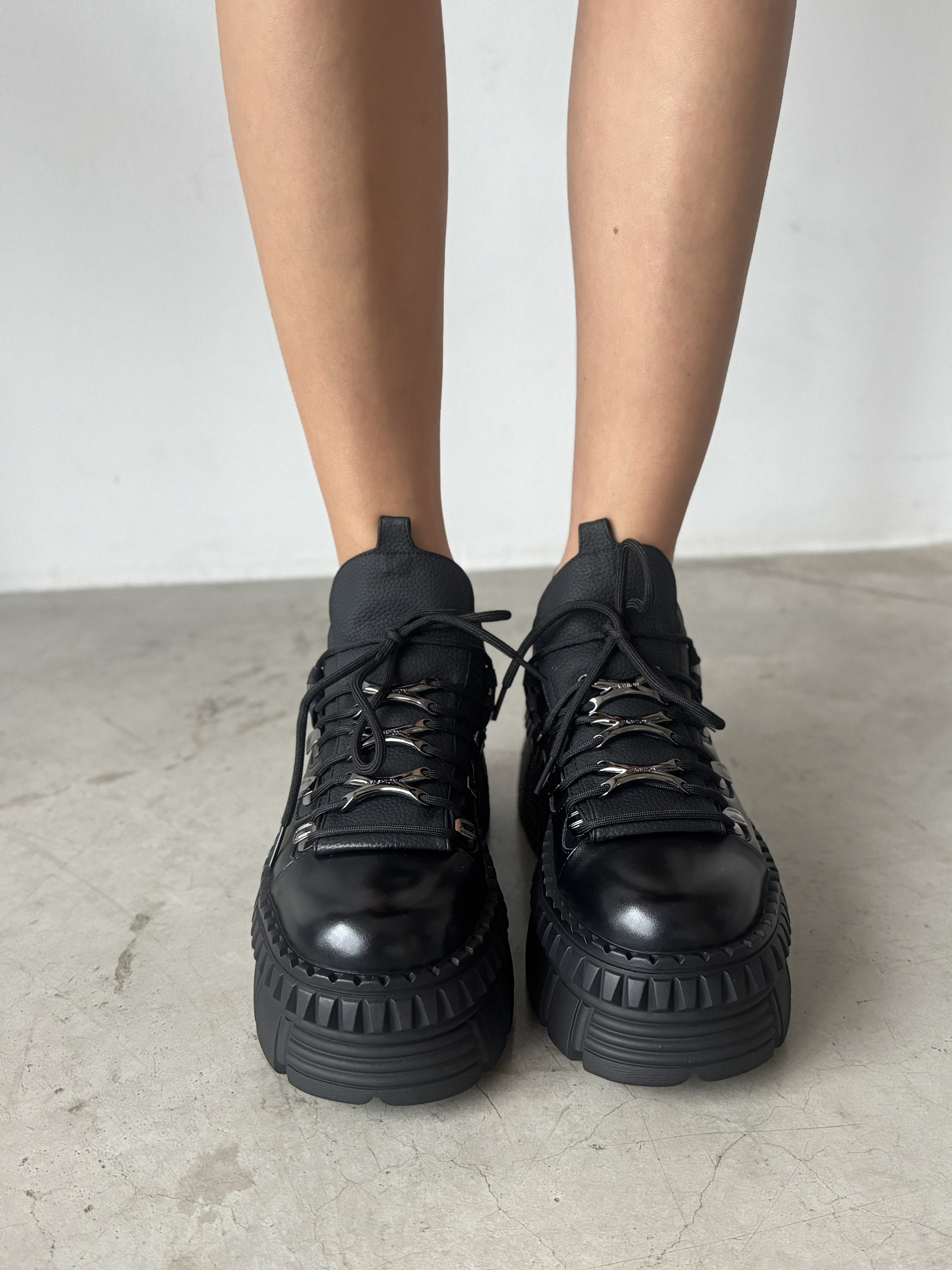 Ботинки женские экокожа