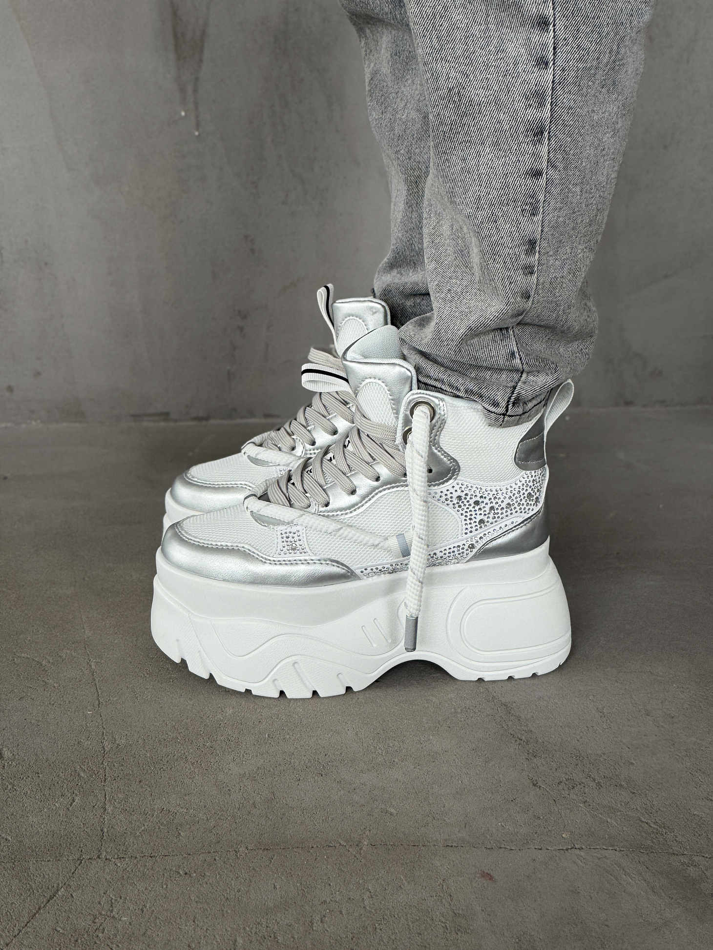 Ботинки женские экокожа