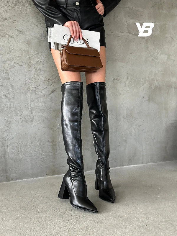 Ботфорты женские экокожа