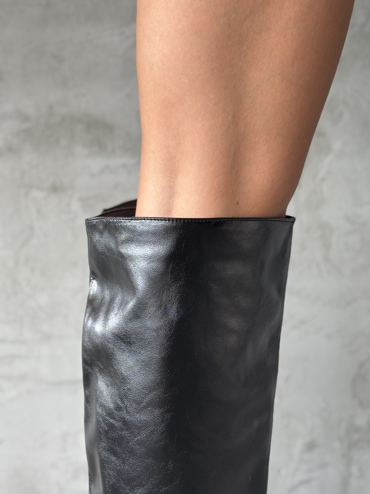 Сапоги женские экокожа