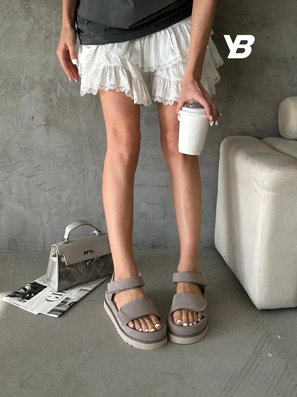 Босоножки женские натуральная замша