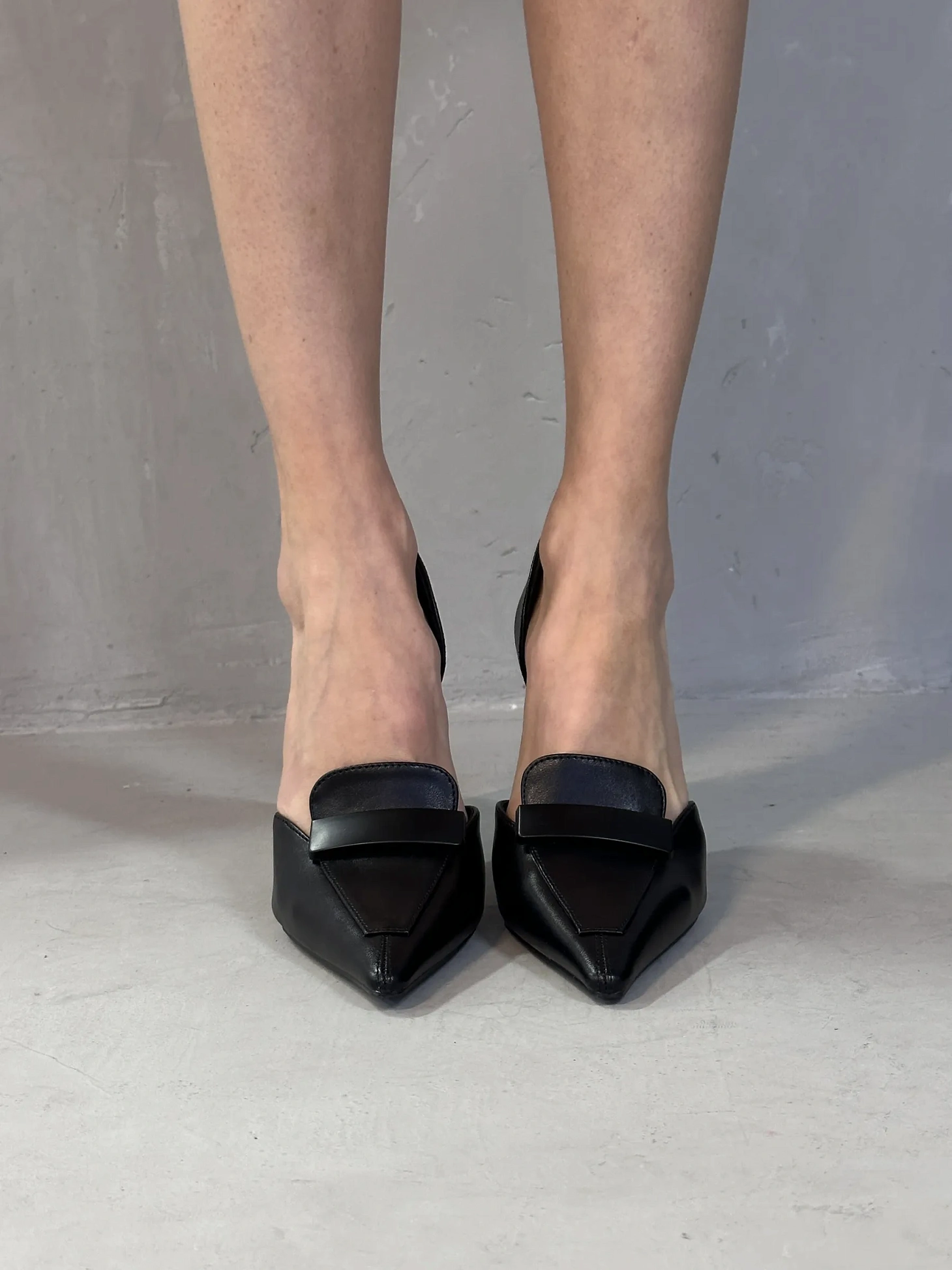 Туфли на каблуке лодочки