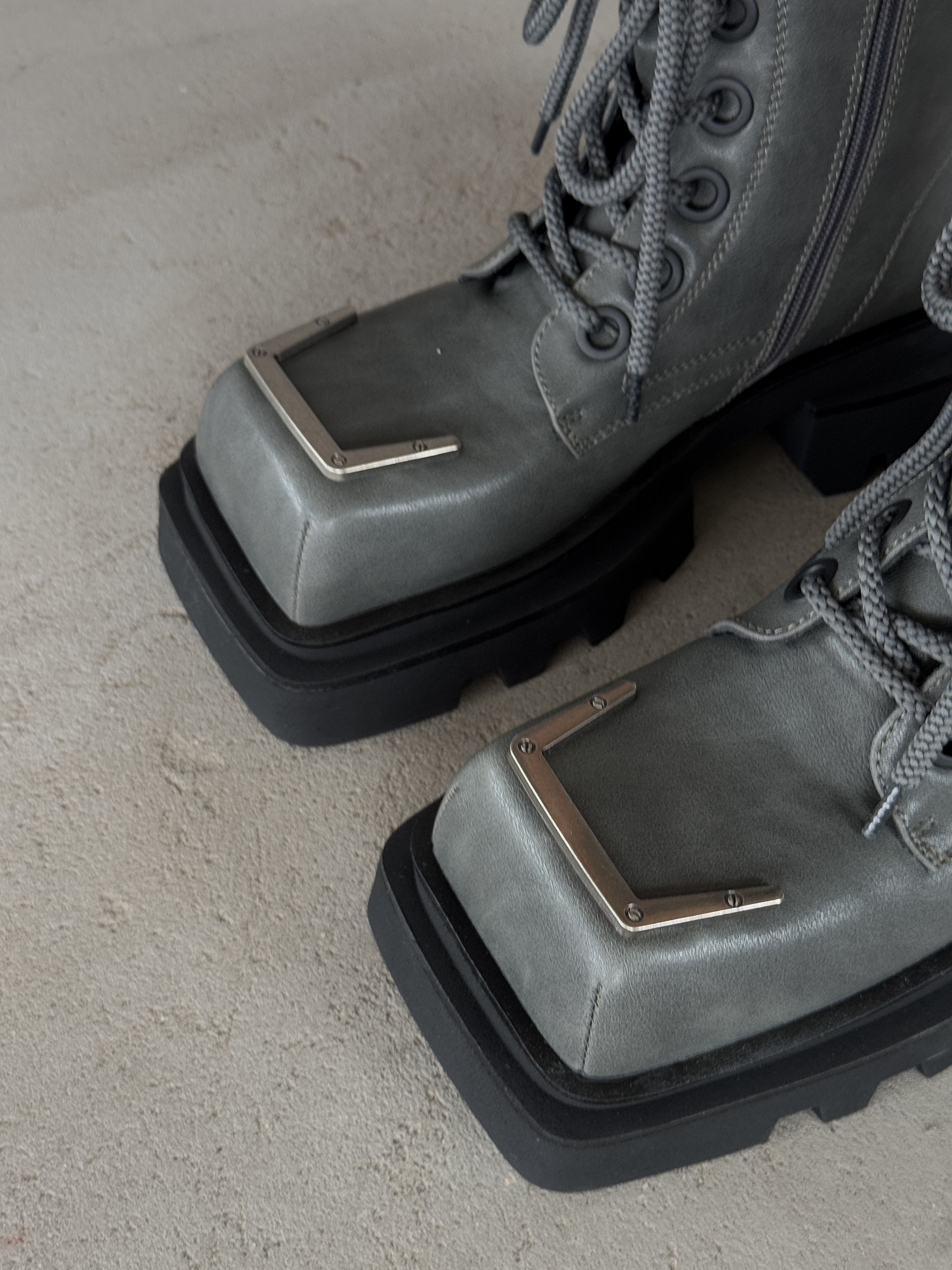 Ботинки женские экокожа