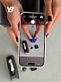 синий