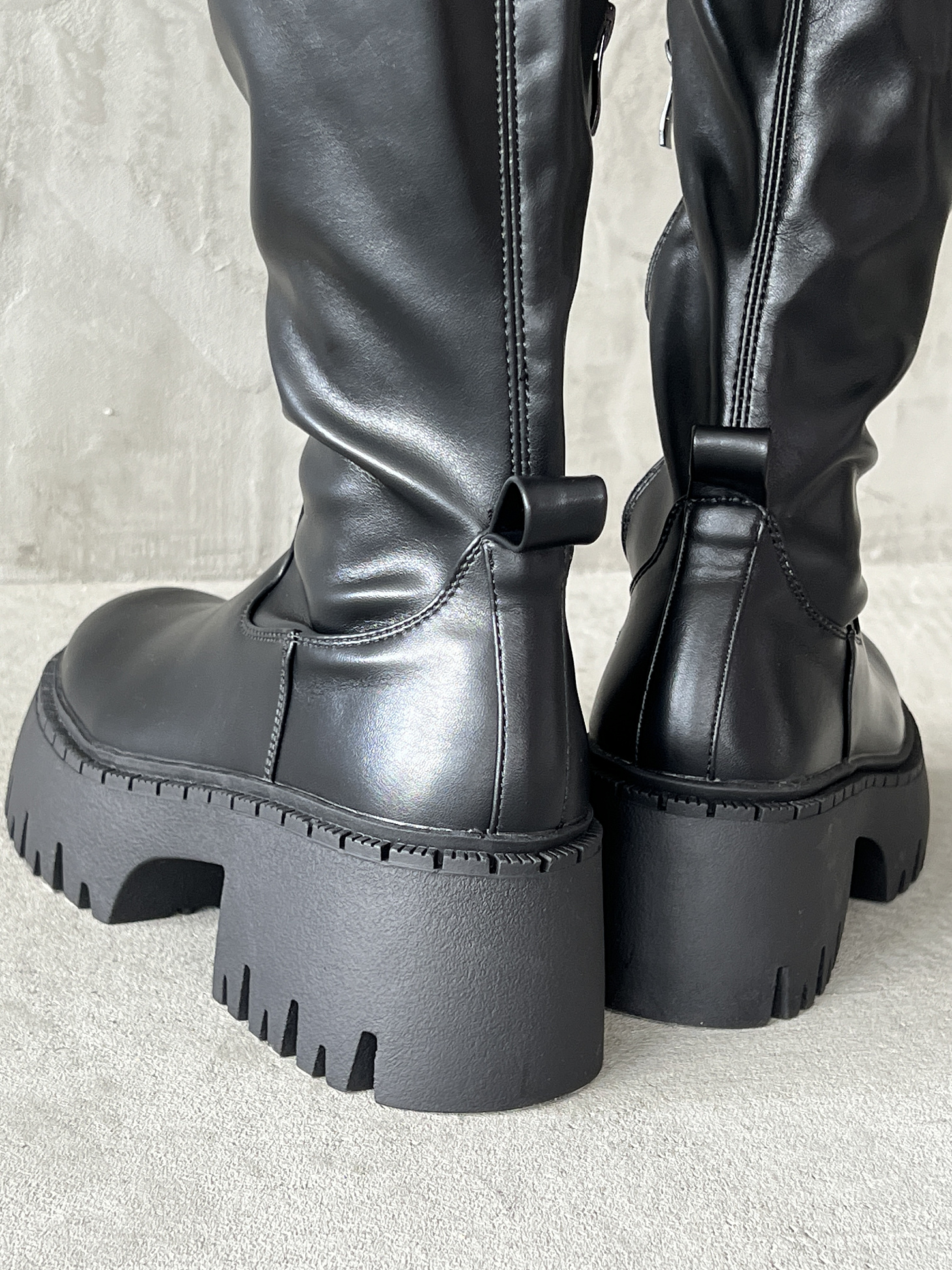 Ботфорты женские экокожа