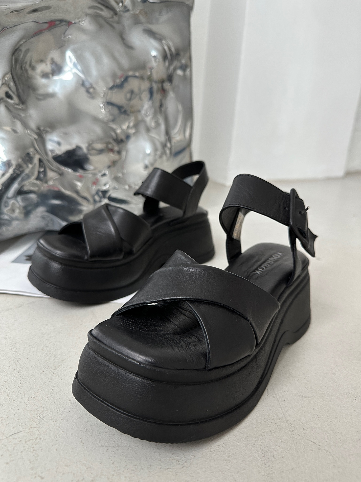 Босоножки женские кожа